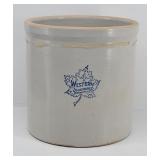 Western Stoneware 4 gal Pottery Crock