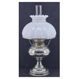 Rayo Silver Gone W Wind Hurricane Oil Lantern 22"