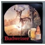 Budweiser Lighted Advertising Sign Wildlife