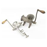 Vintage Enterprise No 12 Tinned Meat Chopper &More