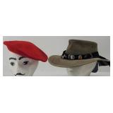 !!!MAD HATTERS Genuine Cowhide Hat Decorated...
