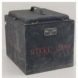 Navy Steel Case Aircraft Radio Case Only