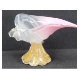 Mid-Century Modern Murano Glass Seashell by A.VE.M
