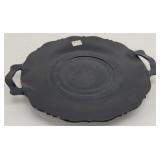 Black Amethyst Double Handle Serving Plate