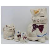Shawnee Puss N Boots Cookie Jar, Creamer...