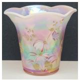 Fenton Art Glass 1997 Family Signature Vase