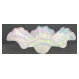 Murano Glass Italy Pastel Swirls Art Glass Bowl