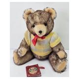 Vtg Hermann Teddy Bear Brown Tipped Mohair...