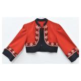 Embroidered Bolero Style Jacket Traditional Folk