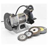 Tradesman 6' Bench Grinder w/ Work Light, ...