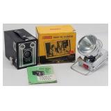 Brownie Target Camera Six-20, Keystone Chrome ...