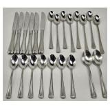 (23pcs.) Gorham "Monet" Satin Frosted Flatware