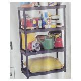 HDX Heavy Duty Plastic Shelf NEW