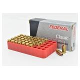 (41rd) 380 Auto 90gr JHP Federal Pistol Ammo