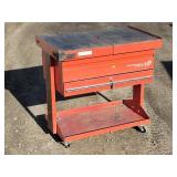 Cornwell Tools Slide Top Rolling Utility Cart