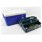 Union Watertite Tackle Box & Fishing Tackle +