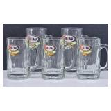 (5) A&W Root Beer Mugs 75th Anniversary Logo