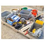 Shop & Garage Bonanza Lot: Tools, Totes & Hardware