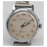 Caravelle Wrist Watch Tiny Silvertone Band