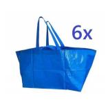 (6) 18 Gal. Haul-It-All Moving Tote Bags - NEW