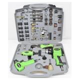 Kawasaki 840800 71-Piece Air Tool Set, Gray