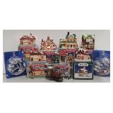 (6) Noma Dickensville Christmas Villages...
