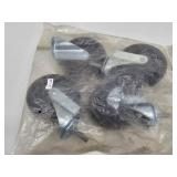 (Set of 4) Caster Wheels 4"