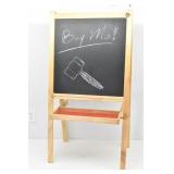 Portable Folding Chalkboard Easel, ~46', w/...