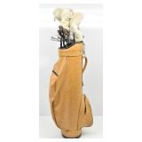 Cougar Leather Golf Bag & Intermediate Club Set ï¿½