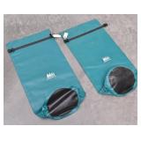 (2) REI XL Green Roll Top Dry Bags 33' L x 17' W