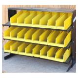 Storehouse Heavy Duty 23-Bin Benchtop Parts Rack