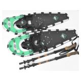 Pacific Optima Snowshoes & Cascade Trekking Poles
