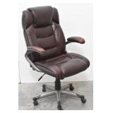 Broyhill High Back Office Chair Padded Arms