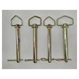 (2) Hitch Pins 3/4" x 6 1/4" Swivel Handle &