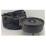 Camp Chef  White Tail Footed Cast Iron Dutch Oven
