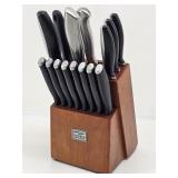 Chicago Cutlery 15pc Knife Set w/ Block