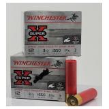 (50rd) 12 ga 3 1/2', #3 Steel WIN SUPERX Shotshell