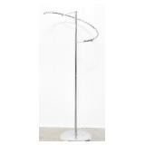 Chrome Spiral Clothes Rack w/ 29 Ball Stops