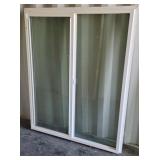 White Vinyl  Sliding Window Dual Pane 48"x60"