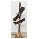 Alabaster Arts Sculptures Decorative Floor Lamp