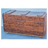 Wooden Storage Chest / Blanket Box Plank Style