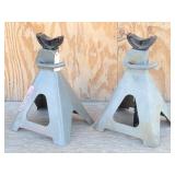 (2) Jack Stands Pittsburgh 6 Ton