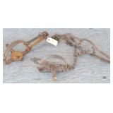 (3) Rusty Animal Traps, 1 is marked Victor