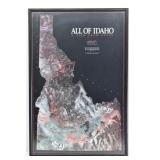All of Idaho "A View From Space"   22" X 33"