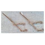 (2) Chain Load Binders Lever Type