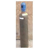 Compressed Oxygen Gas Cylinder w/ Blue Cap 38" T