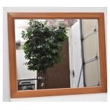Wood Framed Mirror 36' x 30.5'