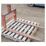 3-Point Hitch Pallet Fork Attachment