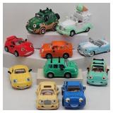 (10) Chevron Cars Classic Cartoon-Style Toy