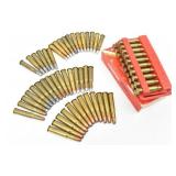 (66) 30-30 Win Mixed Ammo, w/ Empty Boxes & Brass